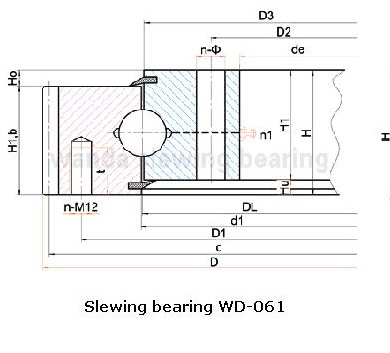 061 Cojinete de giro ligero