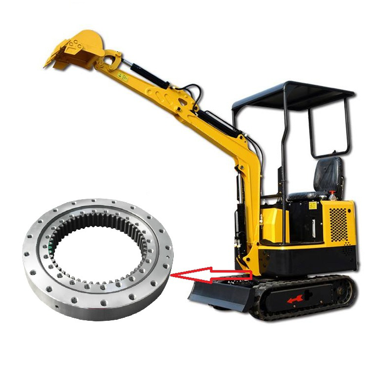 ¿Cómo cambiar el anillo de giro de la excavadora pequeña?
