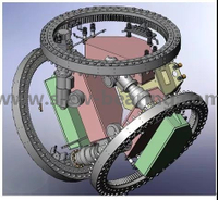 Cojinete de giro XZWD para turbina de energía eólica 