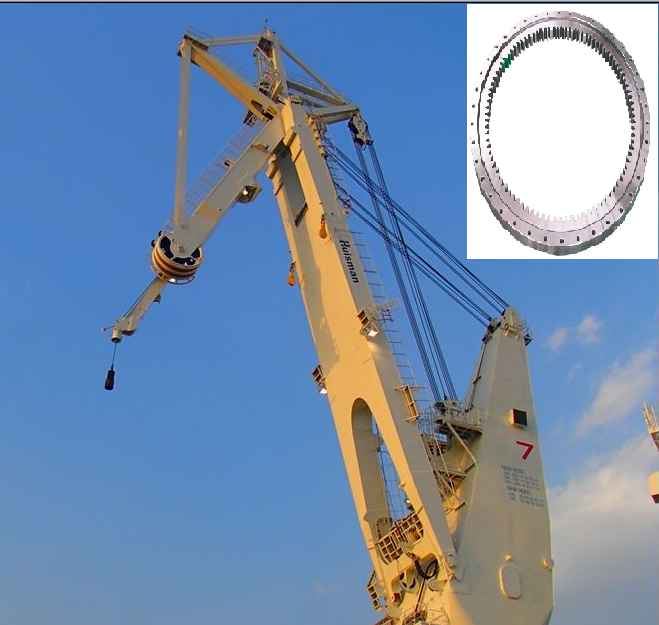 Cojinete de giro de gr&uacute;a de pedestal