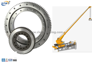 Rodamientos de anillo giratorio de bolas de contacto de cuatro puntos de una sola fila para grúa