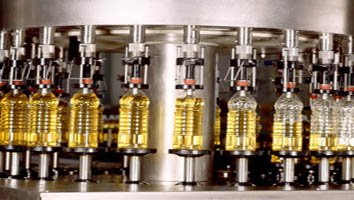 Cojinete de giro para la industria del envasado y embotellado
